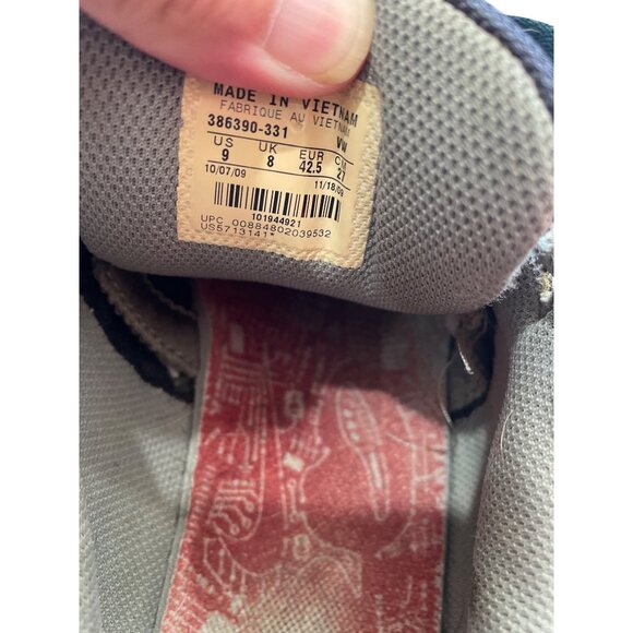 Nike 6.0 Zoom mens blue green leather Low sneakers Size 9 SKU 9094 - Picture 6 of 12